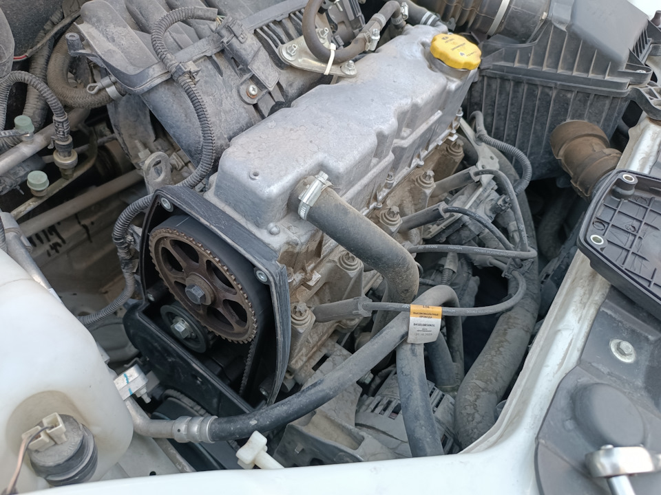 Замена ремня ГРМ от Ситроен и установка натяжного ролика доп ...