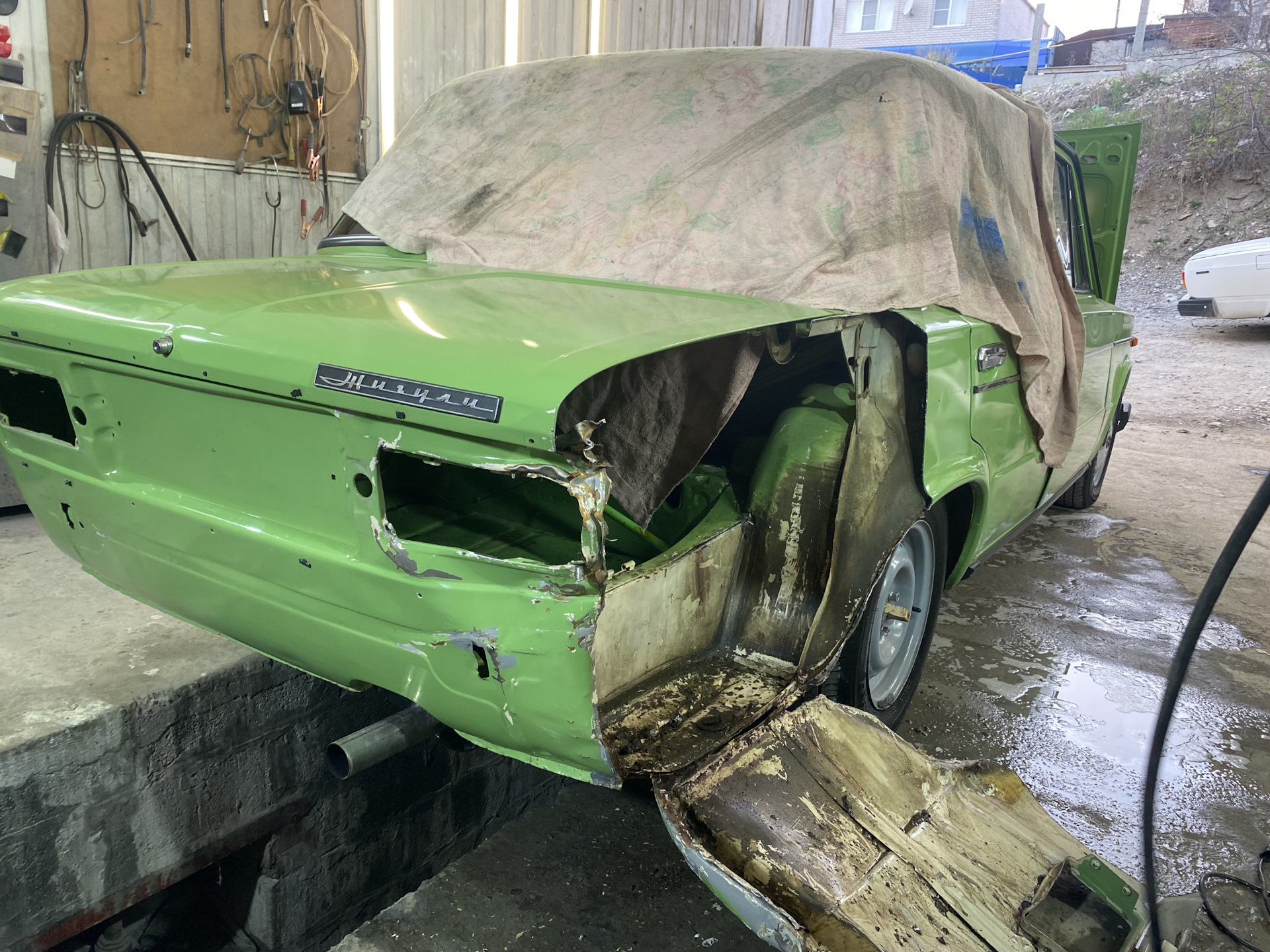 Ремонт кузова понеслась — Lada 21063, 1,7 л, 1996 года | кузовной ...