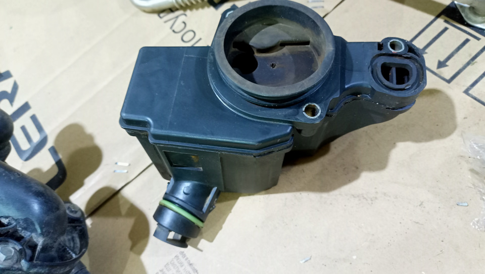 Чистка маслоотделителя необходима. — Skoda Fabia Mk1, 1,4 л, 2001 года ...