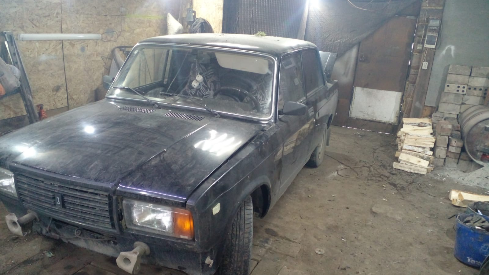 Lada 210740 1.6 бензиновый 2010 | Черный жигуль на DRIVE2