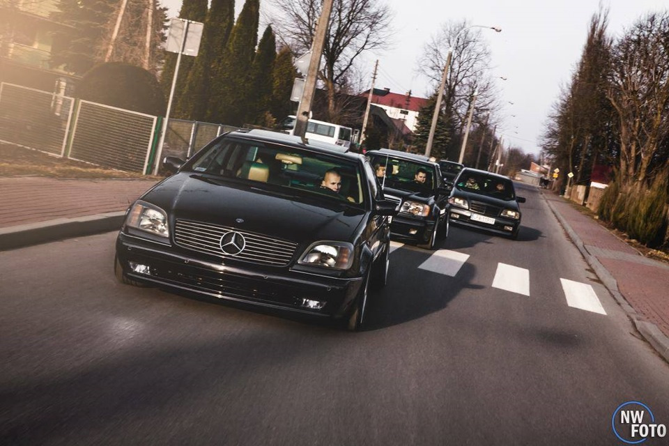 Mercedes Benz w140 stance