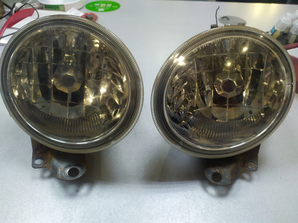 Новые туманки и установка диодных ламп ПТФ — Subaru Forester (SG), 2 л ...