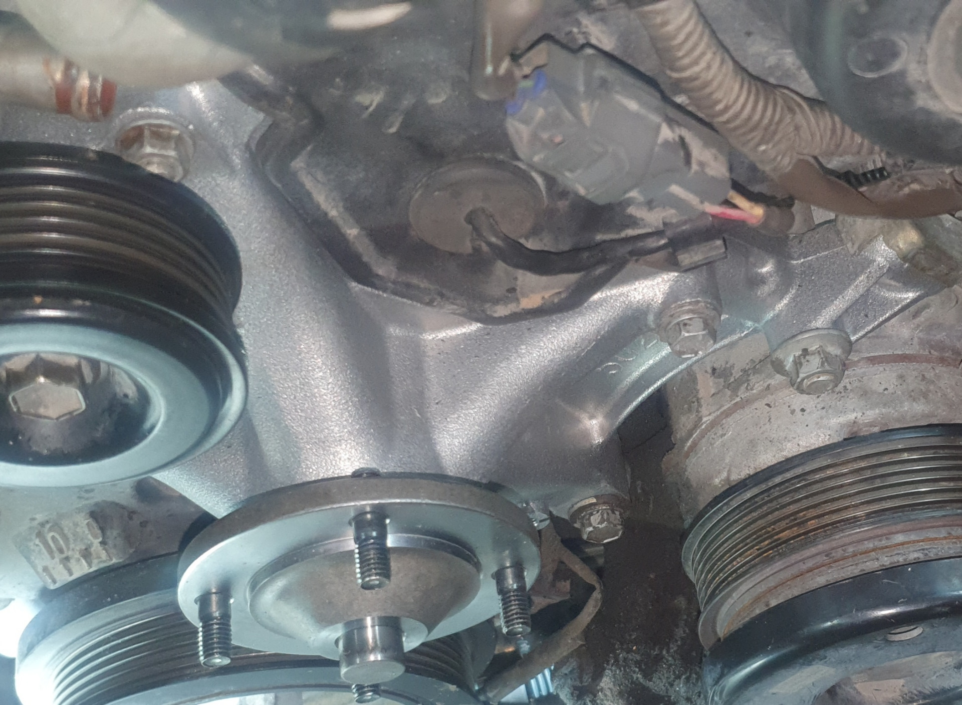 7. Замена корпуса вискомуфты (паука). Антифриз+промывка. Тормозная ...