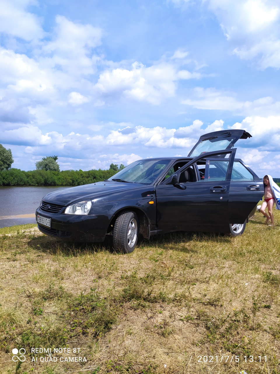 Лето, солнце ☀️ и вода💦 — Lada Приора хэтчбек, 1,6 л, 2010 года |  путешествие | DRIVE2