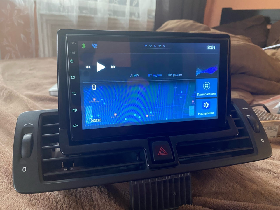 2din Android магнитола в Volvo S40 — Volvo S40 (2G), 1,6 л, 2008 года ...