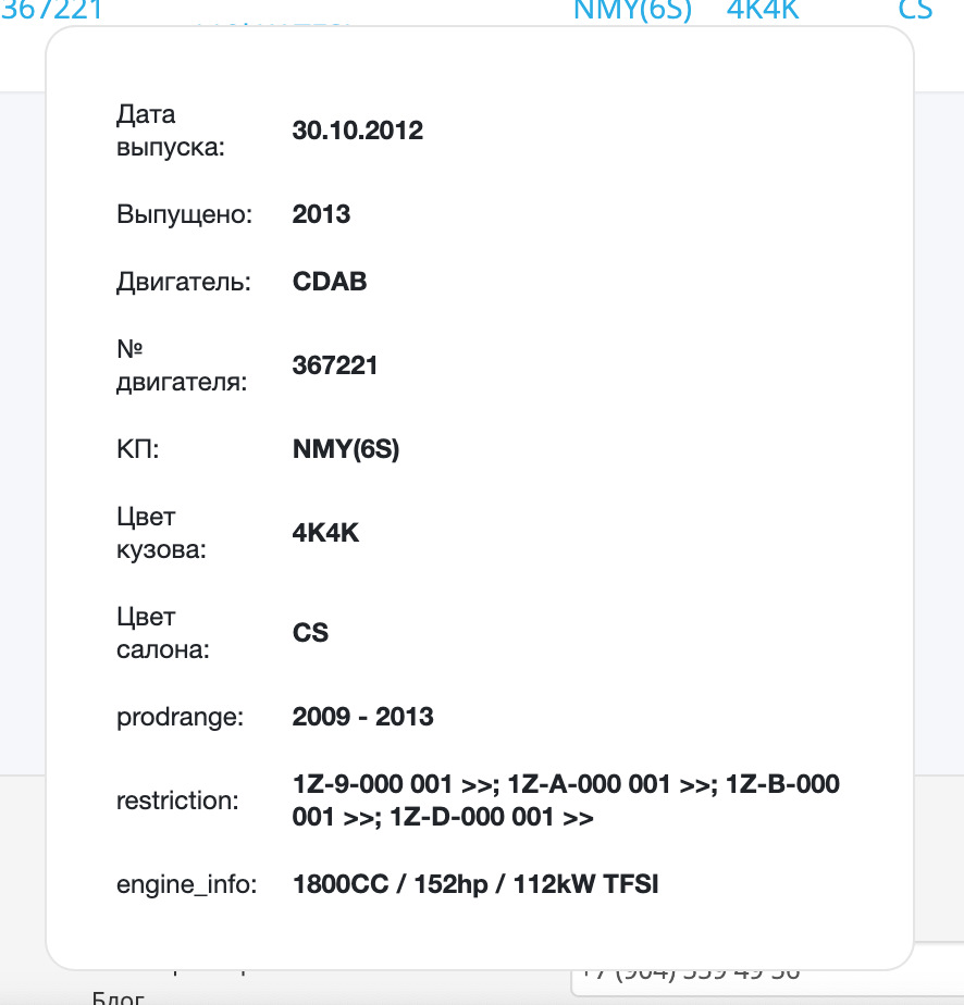 24. Еткизация или где искать запчасти в 2023 году — Skoda Octavia A5 Mk2,  1,8 л, 2012 года | своими руками | DRIVE2