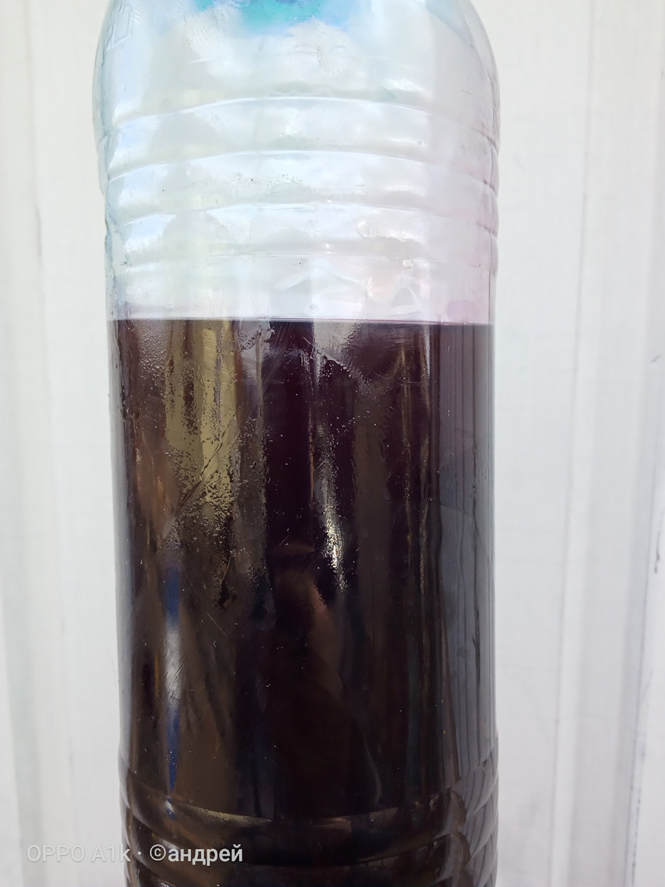 После промывки, сверху уже слоем красное пошло — Toyota Gaia