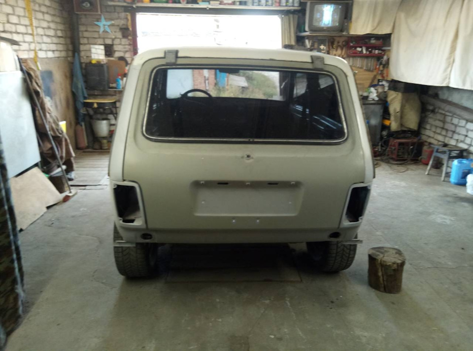 Задок 21213 тайга — Lada 4x4 3D, 1,6 л, 1986 года | кузовной ремонт ...