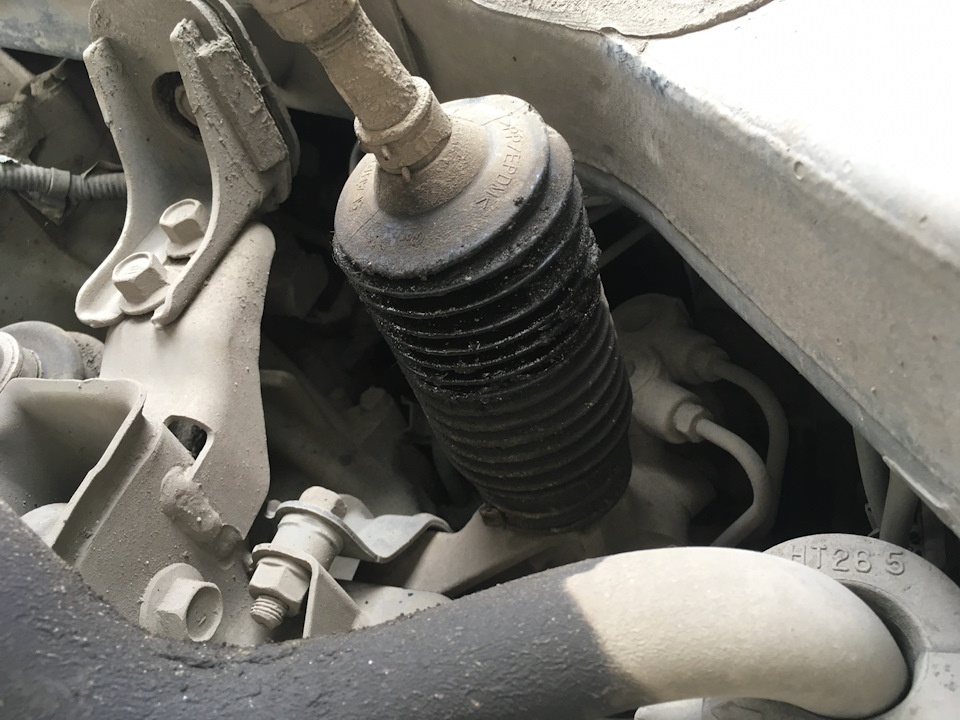 Потеет пыльник рейки — Honda Accord (7G), 2 л, 2006 года | поломка | DRIVE2