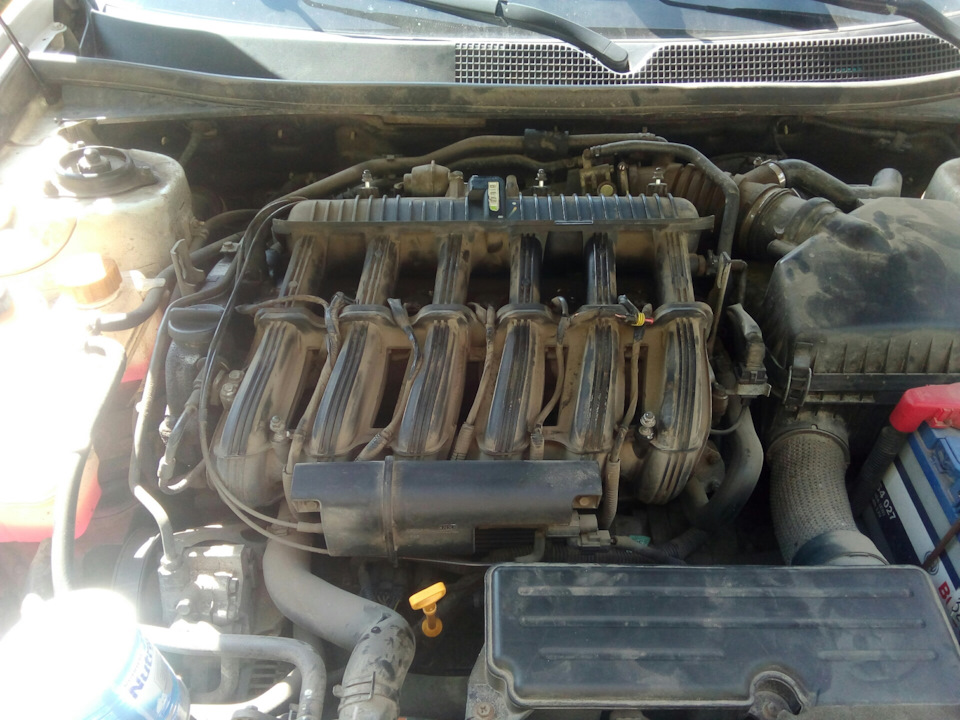 Нарезка резьбы в свечном колодце — Chevrolet Epica, 2 л, 2010 года ...