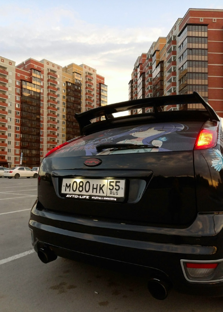 Винилография. От идеи до финала — Ford Focus II Hatchback, 1,6 л, 2005 года  | стайлинг | DRIVE2