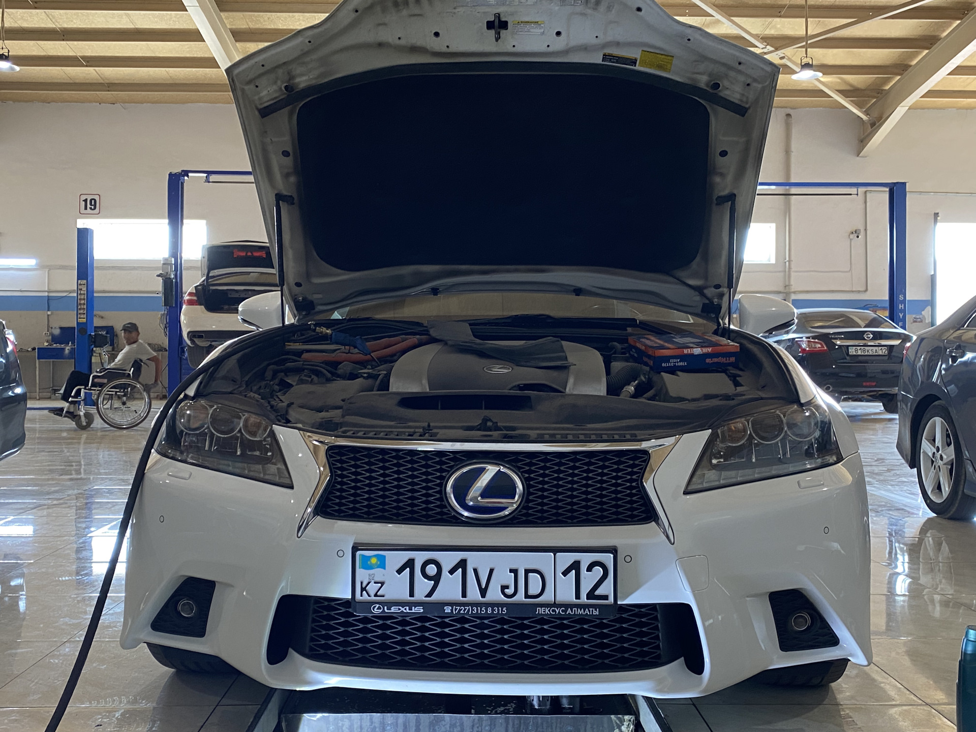 VOL.1 — Замена масла и фильтров — Lexus GS 450h (2G), 3,5 л, 2015 года ...