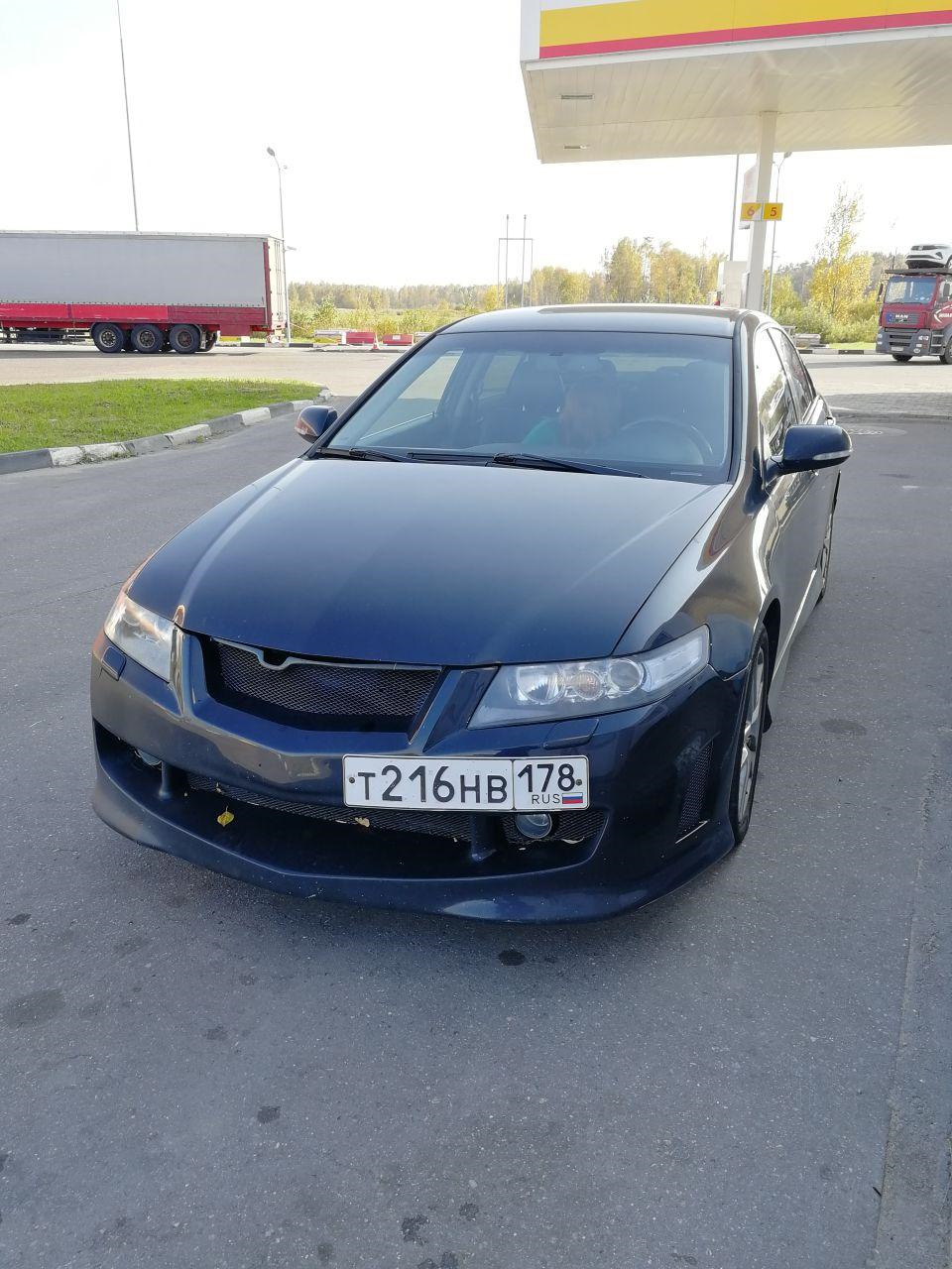 Скатался в Москву — Honda Accord (7G), 2,4 л, 2007 года | путешествие |  DRIVE2