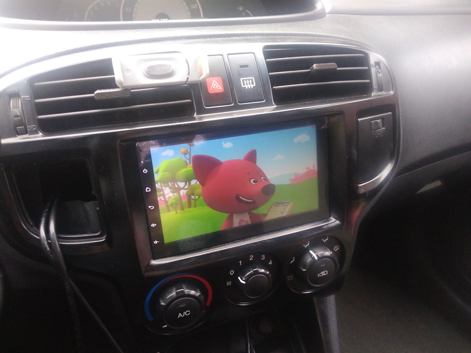 Установка 2din балалайки — Hyundai Matrix, 1,6 л, 2008 года ...