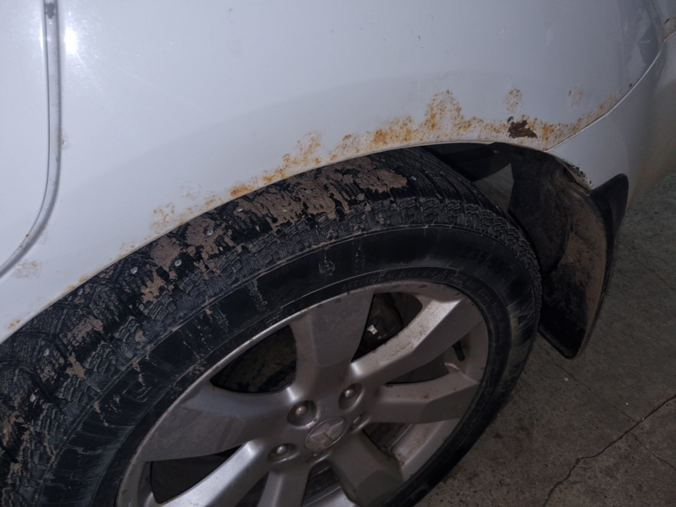 Задняя арка — Mitsubishi Outlander XL