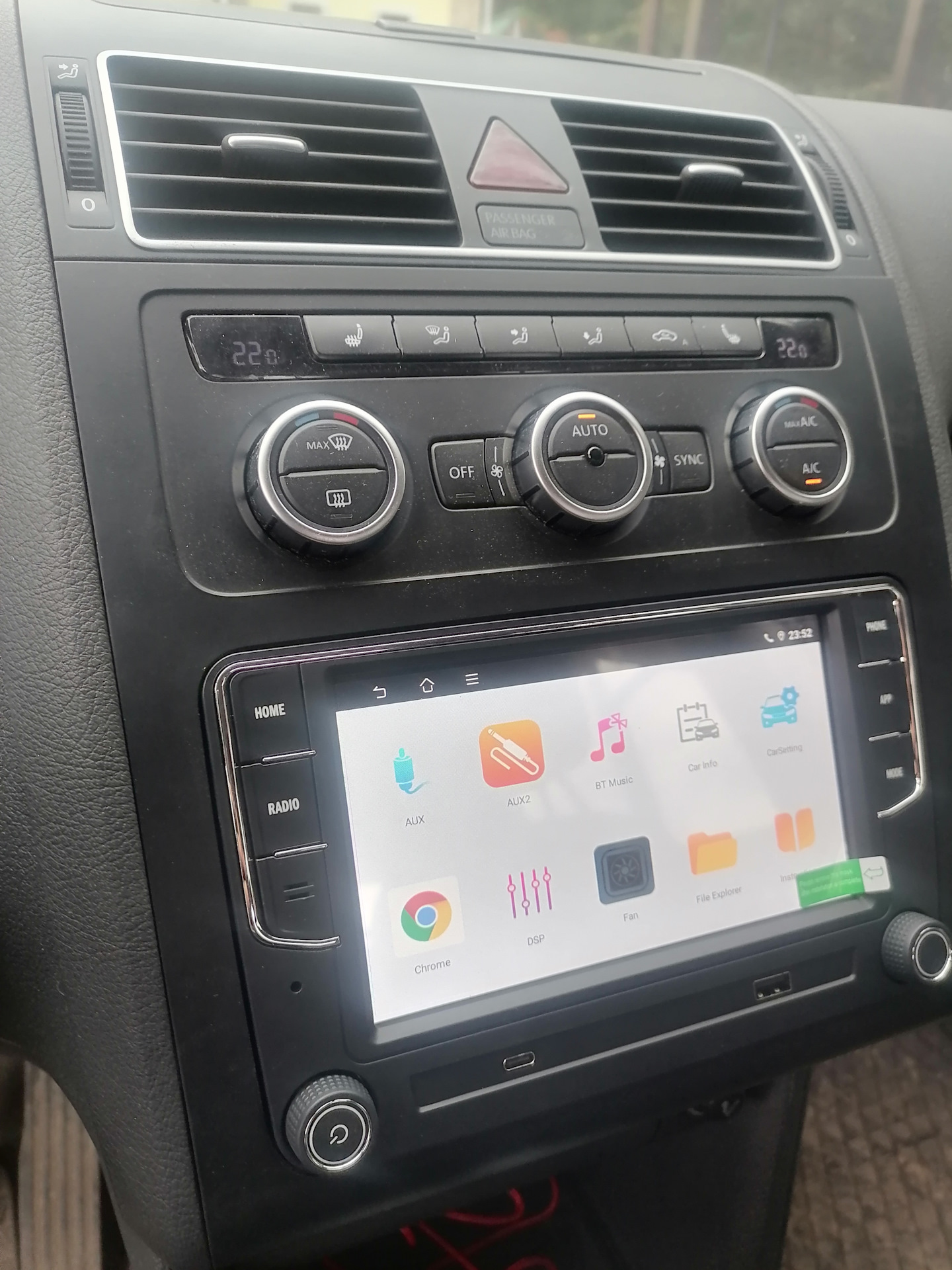 Android магнитола — Volkswagen Touran (1G), 2 л, 2013 года | автозвук |  DRIVE2