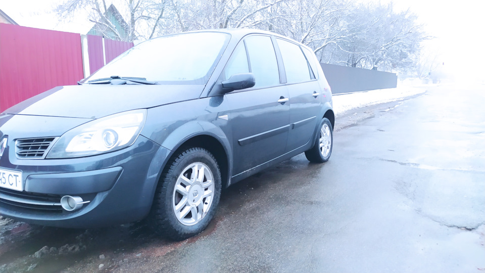 Установка проставок Renault Scenic 2 — Renault Scenic II, 1,5 л, 2009 ...