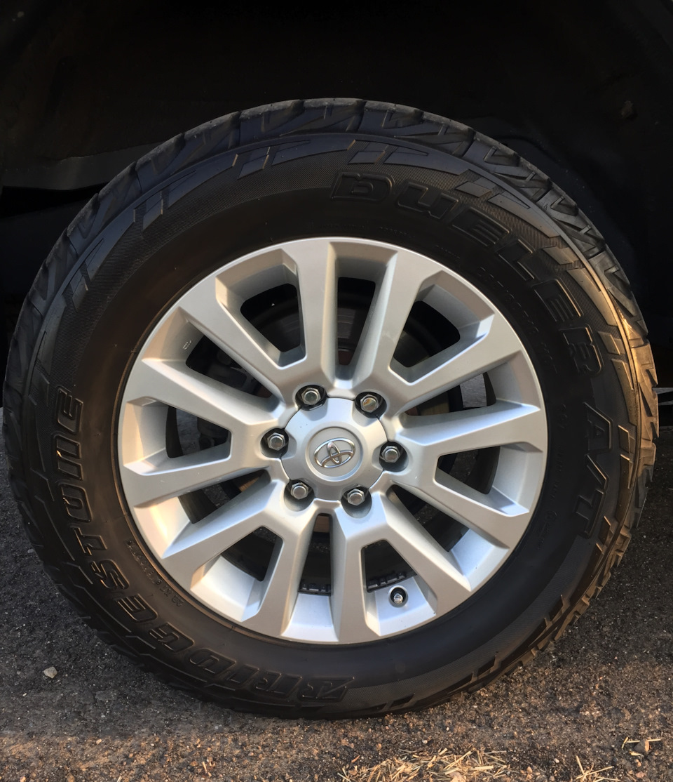 Резина для гравия 60%, 40% асфальт) — Toyota Land Cruiser Prado 150 ...