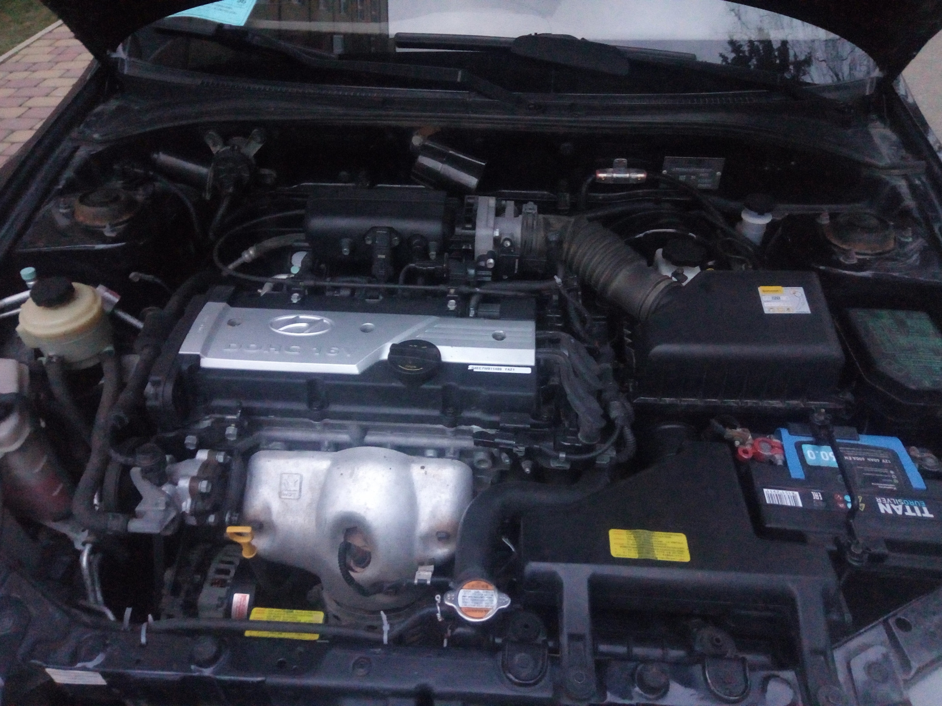 Двигатель Hyundai Accent 1.5