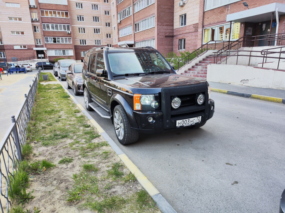 Буксировка land rover discovery 4