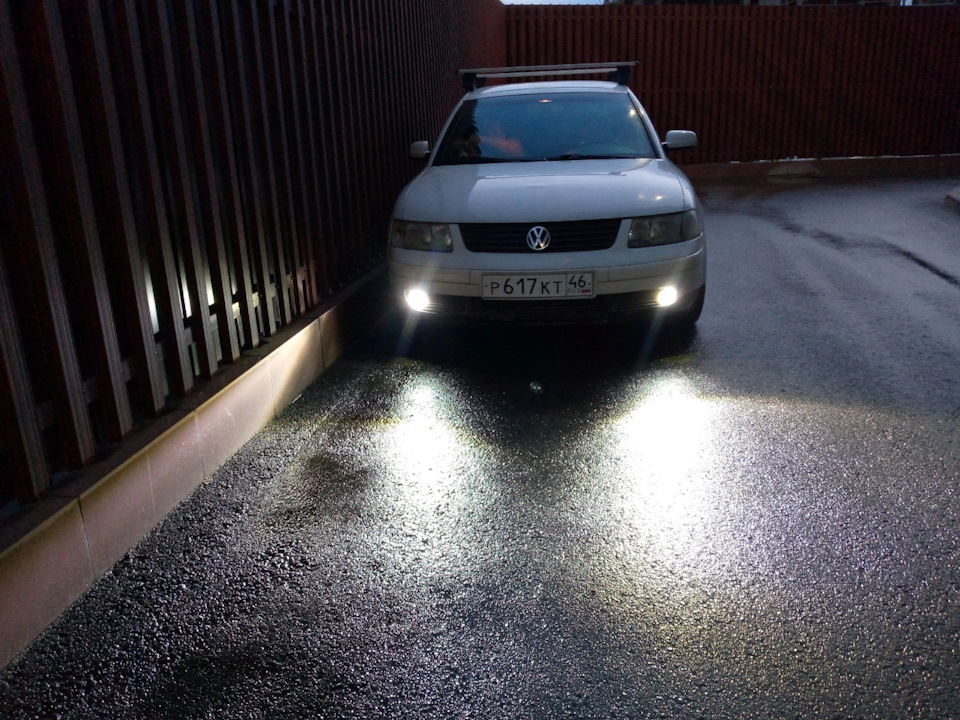 Противотуманные фары — Volkswagen Passat B5, 2 л, 1999 года | тюнинг ...