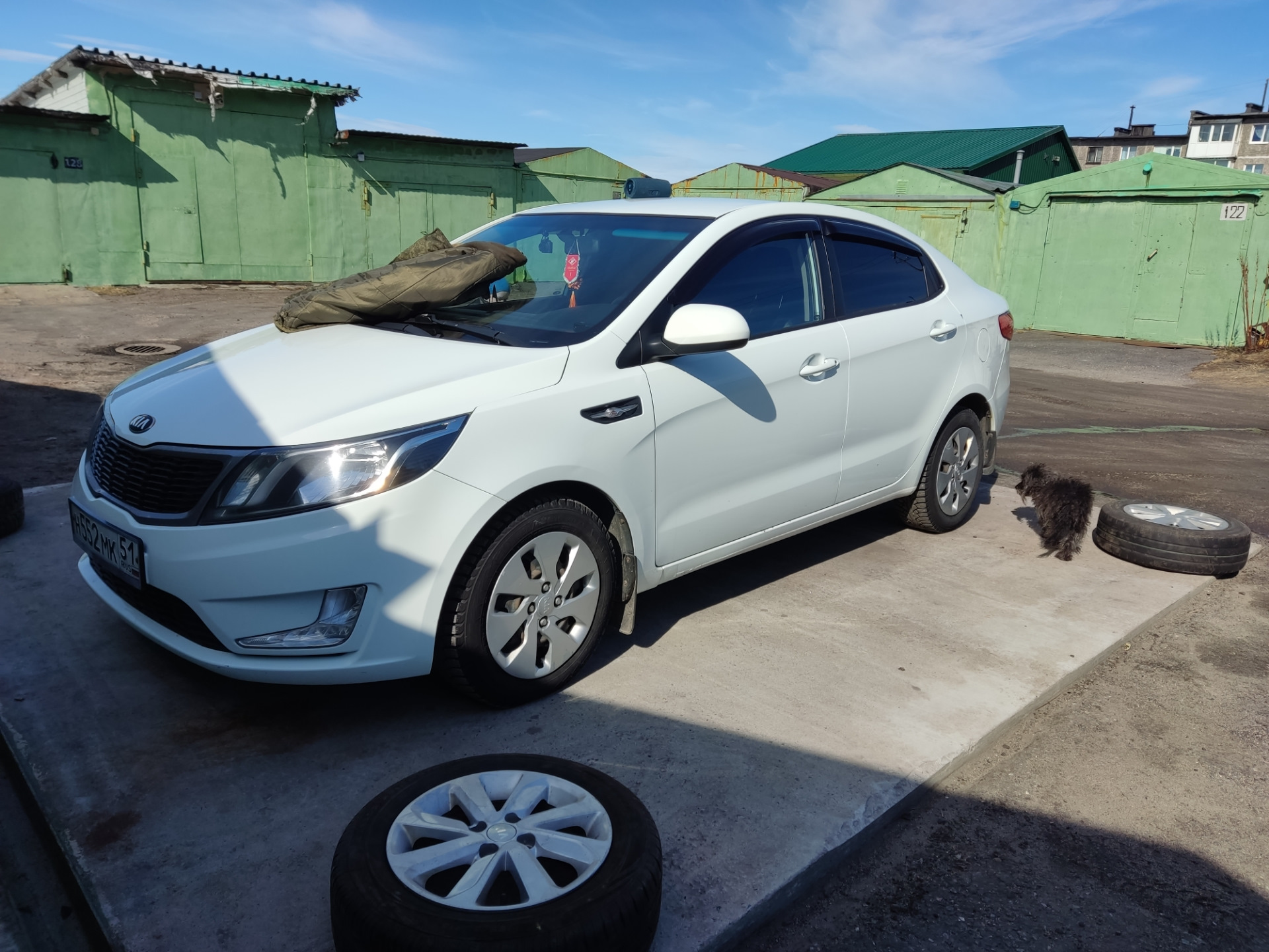 Меняем тапки пора. — KIA Rio (3G), 1,4 л, 2013 года | шины | DRIVE2