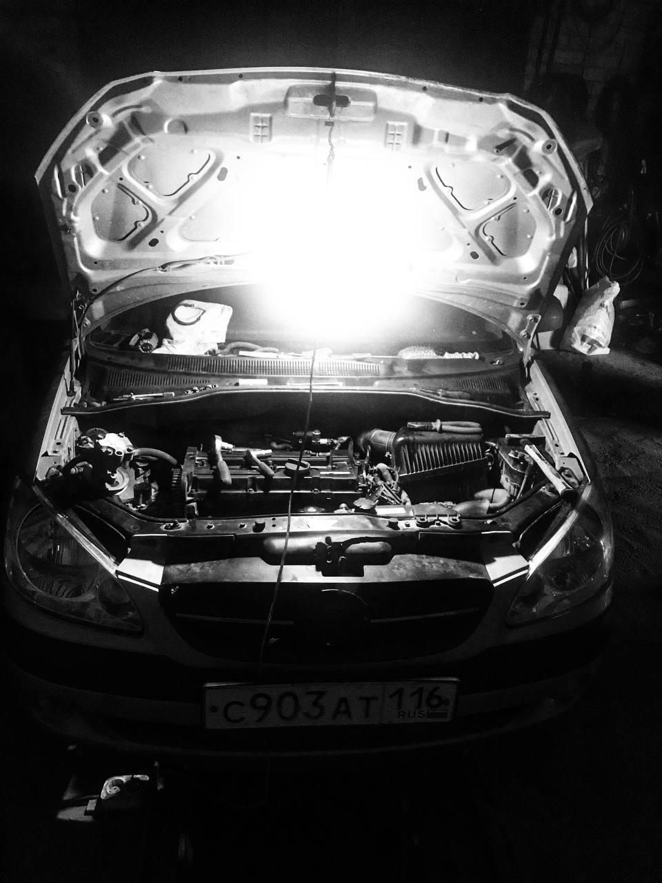 Замена маслосъемных колпачков Ч1 или ящик пандоры открыт — Hyundai Getz ...