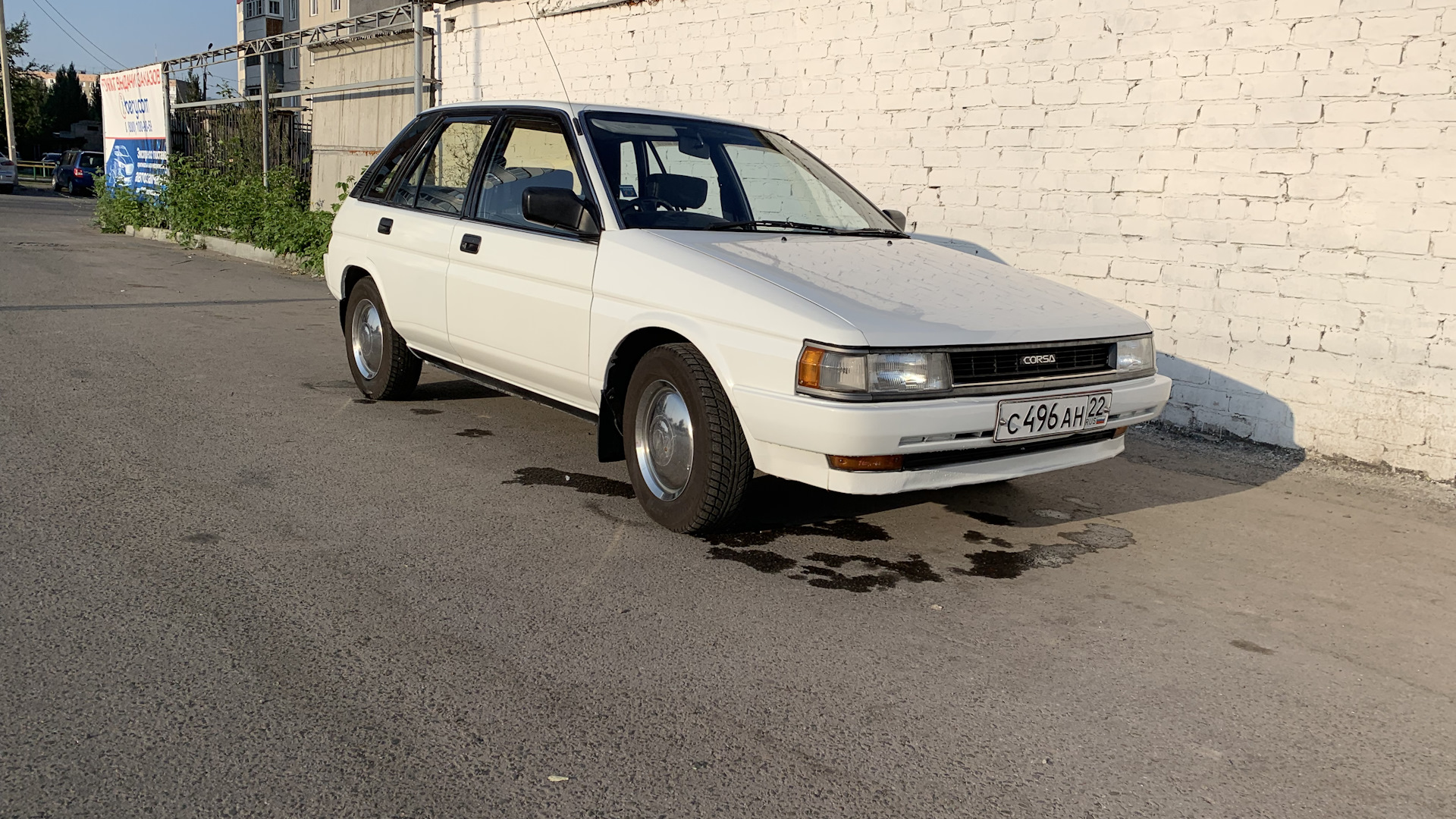 Toyota Corsa (3G) 1.3 бензиновый 1987 | Японская девятка на DRIVE2