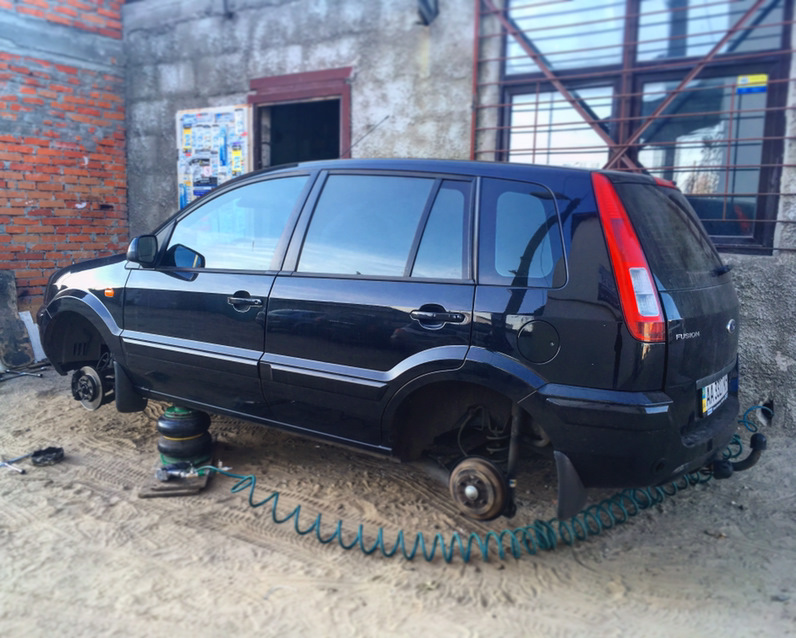 Замена резины — Ford Fusion, 1,6 л, 2010 года | шины | DRIVE2