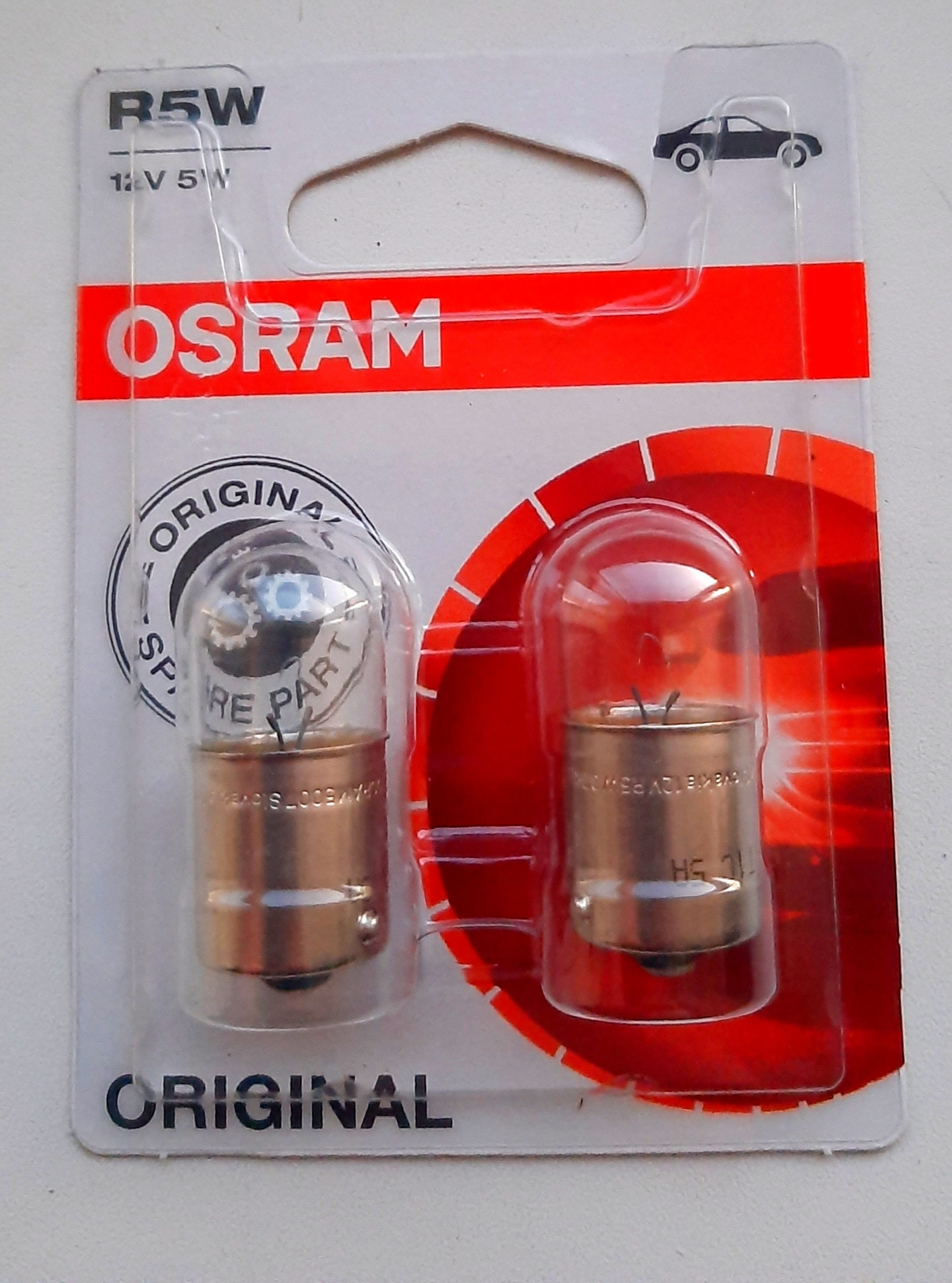 Лампы OSRAM R5W — Opel Astra H, 1,6 л, 2009 года | другое | DRIVE2