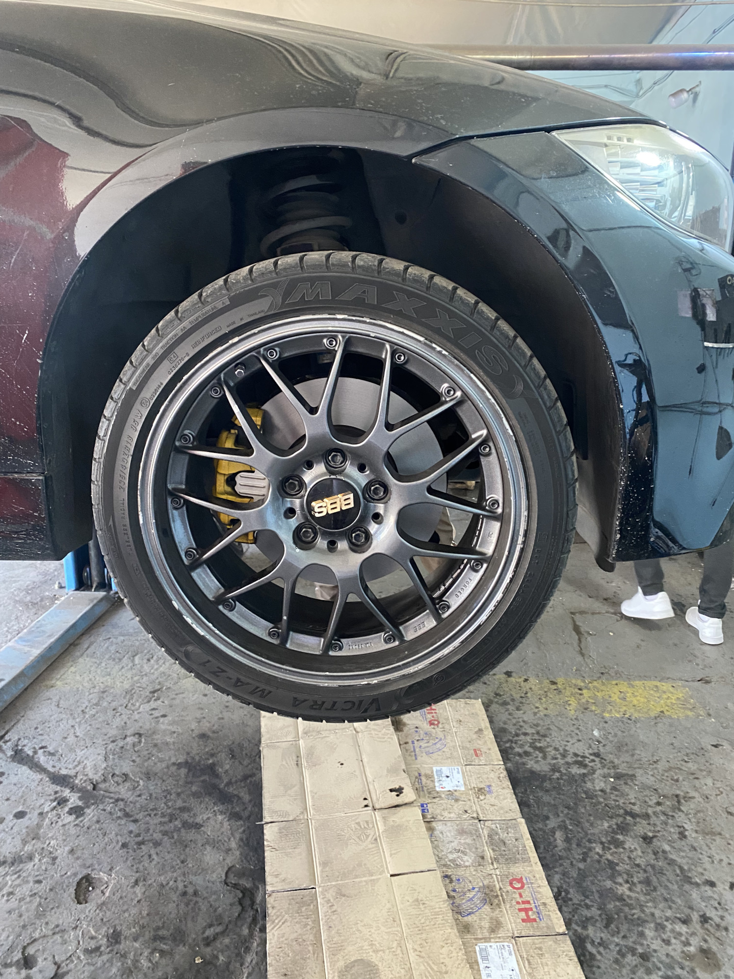 Расточка тормозных дисков — BMW 3 series (E90), 2 л, 2006 года | визит ...