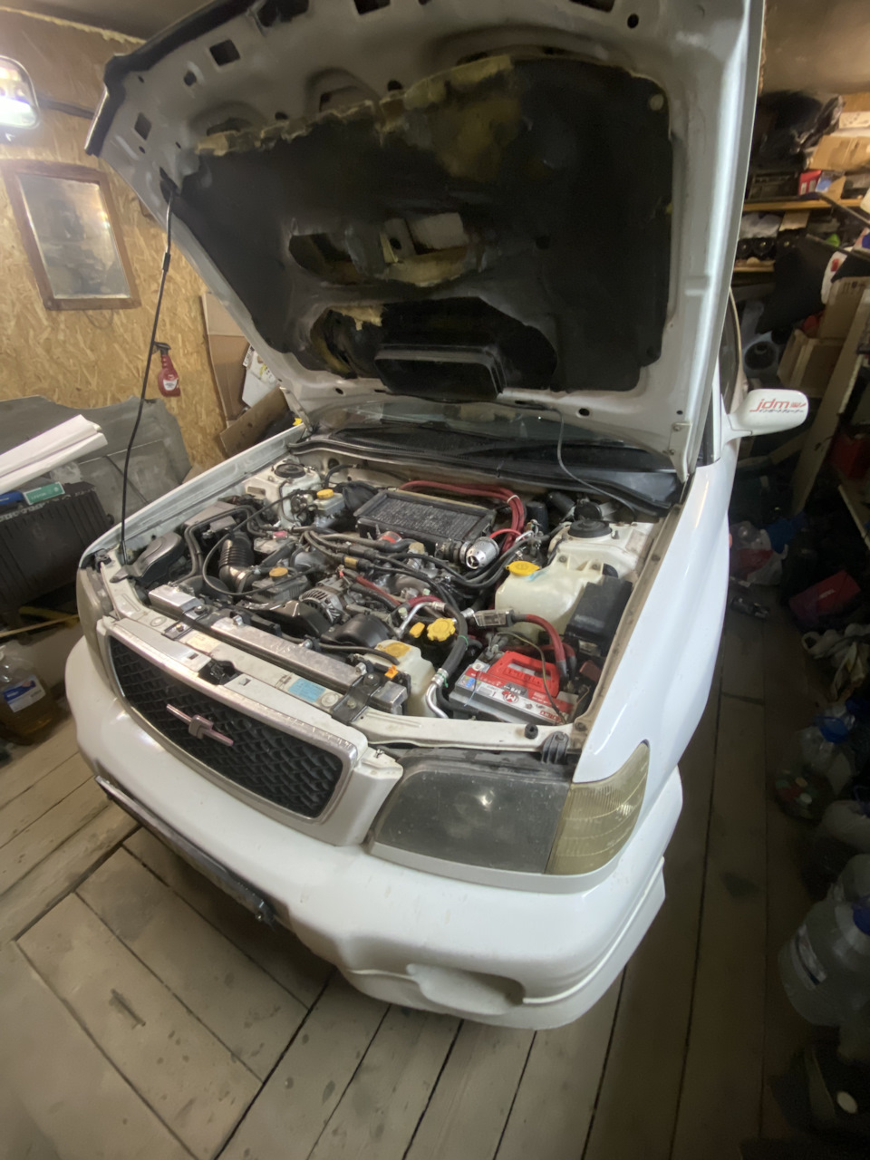 Небольшое Т.О.и замена фильтра — Subaru Forester (SF), 2 л, 1997 года ...