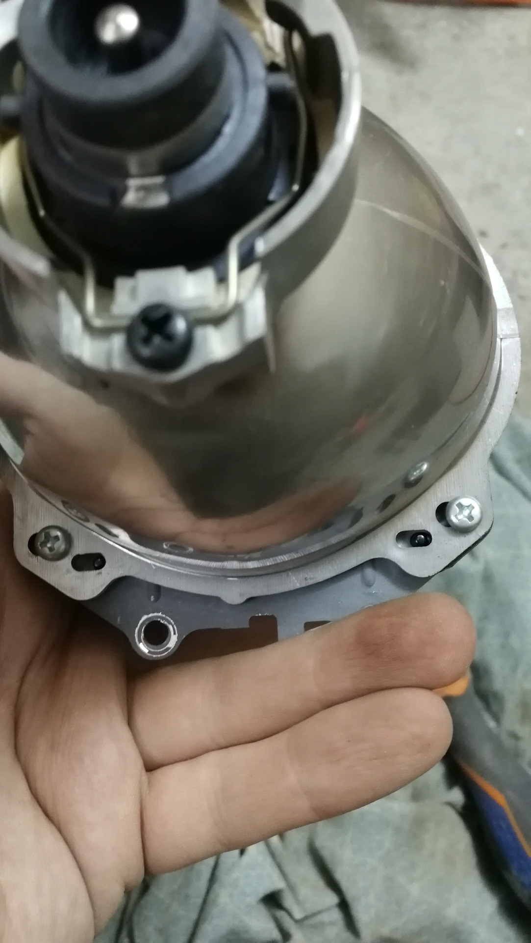 Ксенон плохо светит, фальгирлванный термосттйкий скотч, отражатель ...