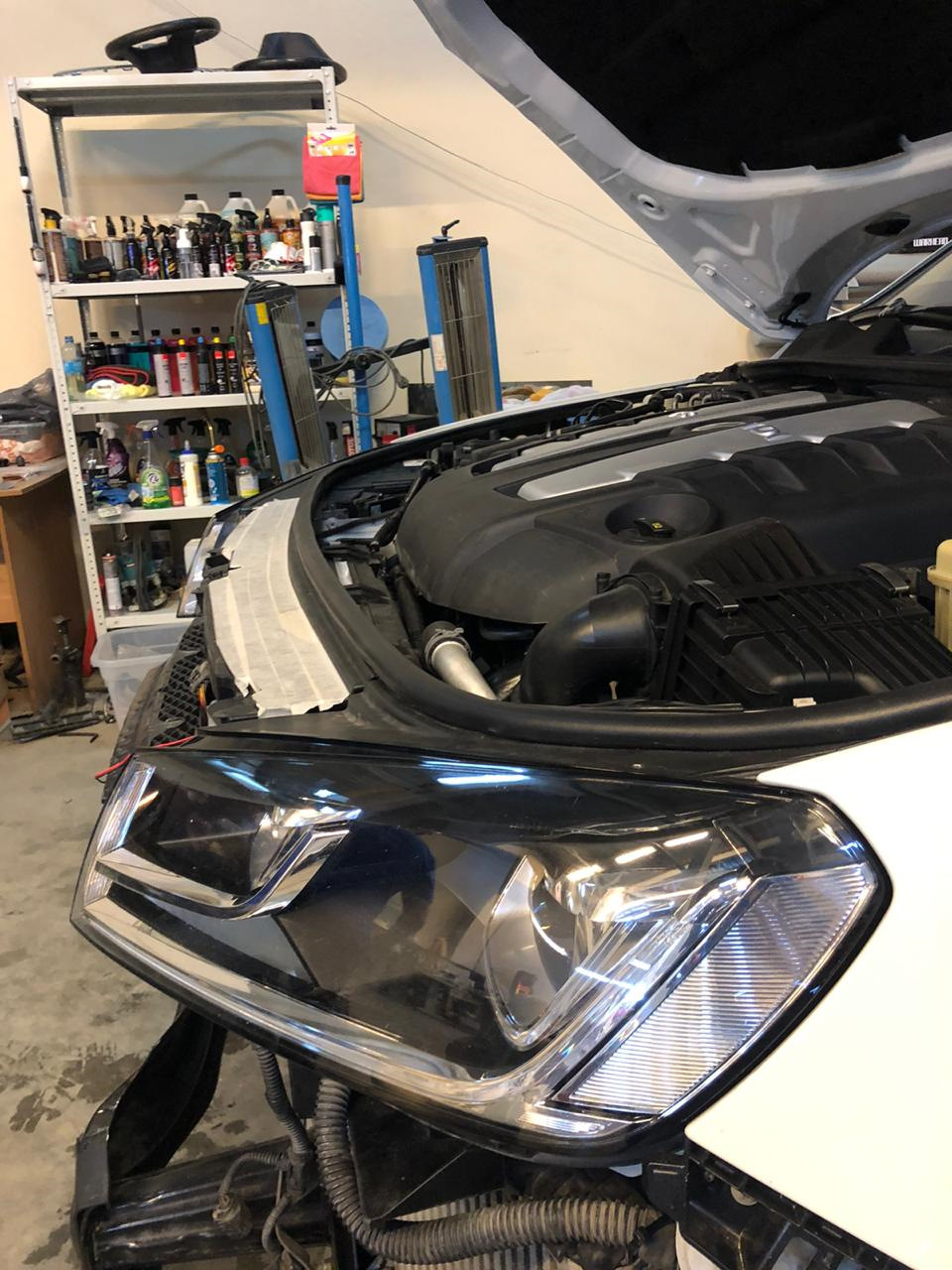 Установка фар Touareg FL в бампер NF R-line. — Volkswagen Touareg (2G ...