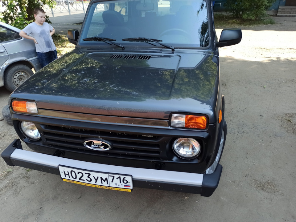 Постановка на учёт и покупка чехлов — Lada 4x4 3D, 1,6 л, 2021 года ...