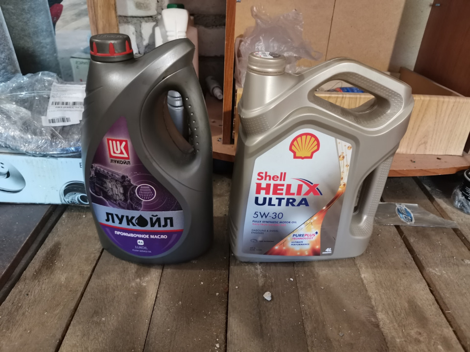 Замена масла с промывкой двигателя — Nissan X-Trail II (t31), 2,5 л ...