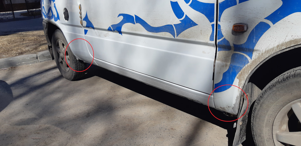 замена порогов ОКА. Итог — Lada 11113 Ока, 0,7 л, 2002 года | кузовной ...