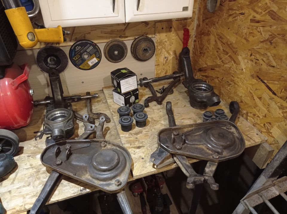 Лифт подвески Нива шевроле от РИФ и полное ТО. Часть 1 — DRIVE2