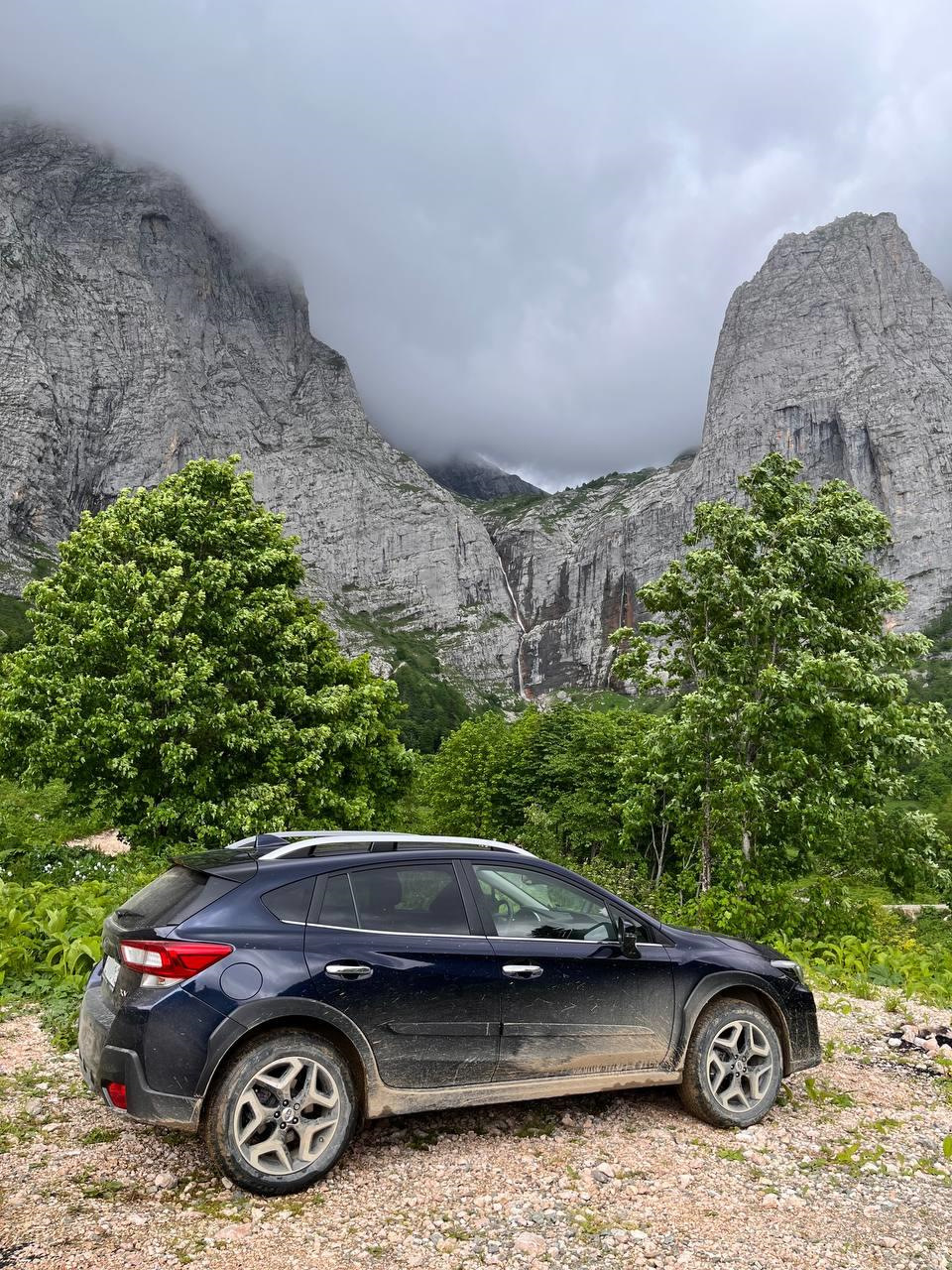 Пшехский водопад и как к нему добраться — Subaru XV (2G), 2 л, 2018 года |  путешествие | DRIVE2