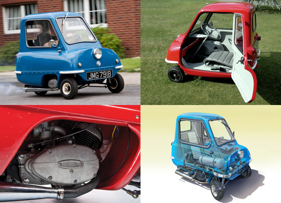 Peel p50 двигатель