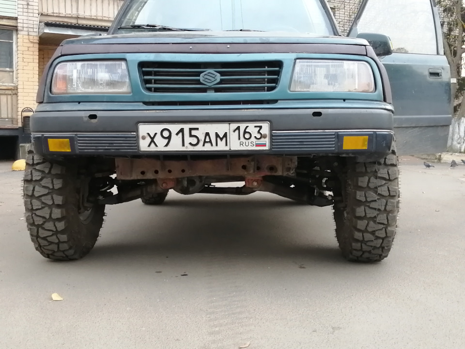 Вечные привода(карданы вместо шрусов)+разварка рычагов — Suzuki Vitara ...