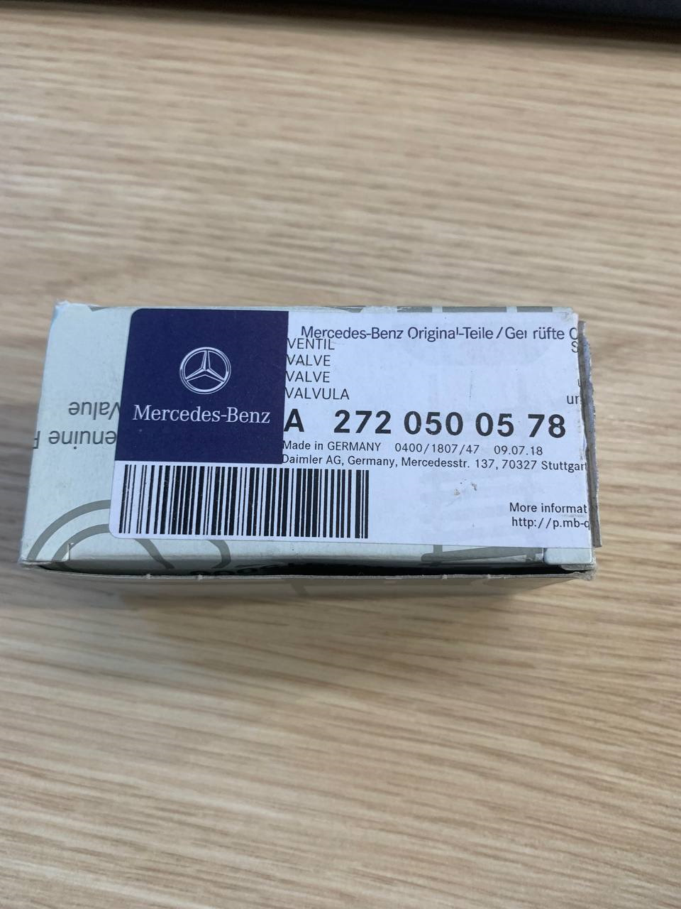 Замена клапана распредвала — Mercedes-Benz S-Class (W221), 3,5 л, 2005 ...