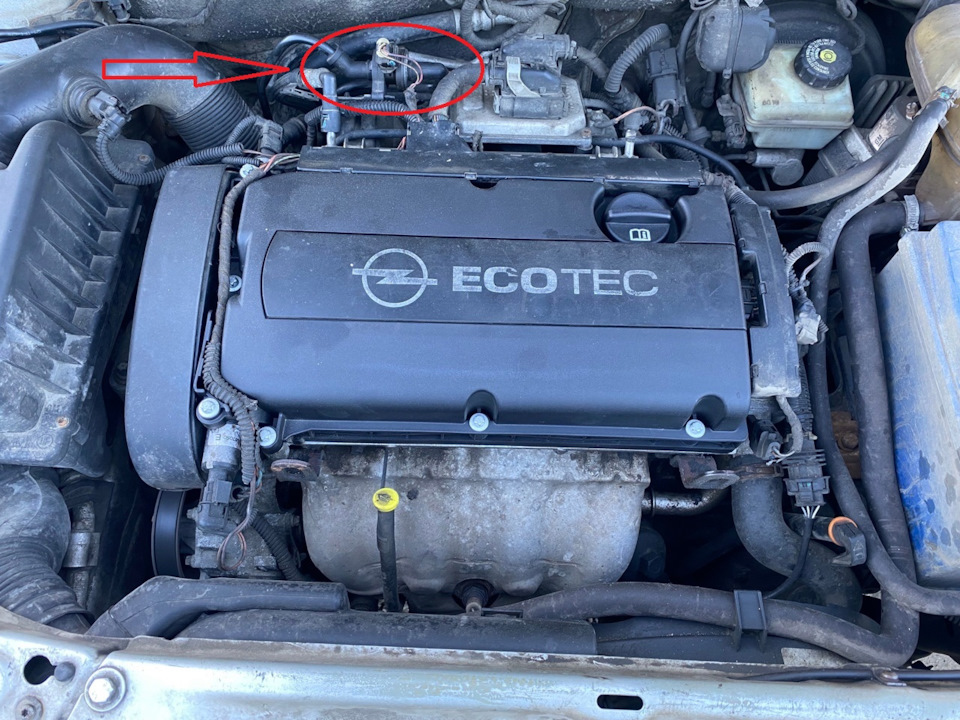 ЭГУР, Масло ДВС, Клапанная крышка, Клапан адсорбера, ПТК — Opel Astra H ...