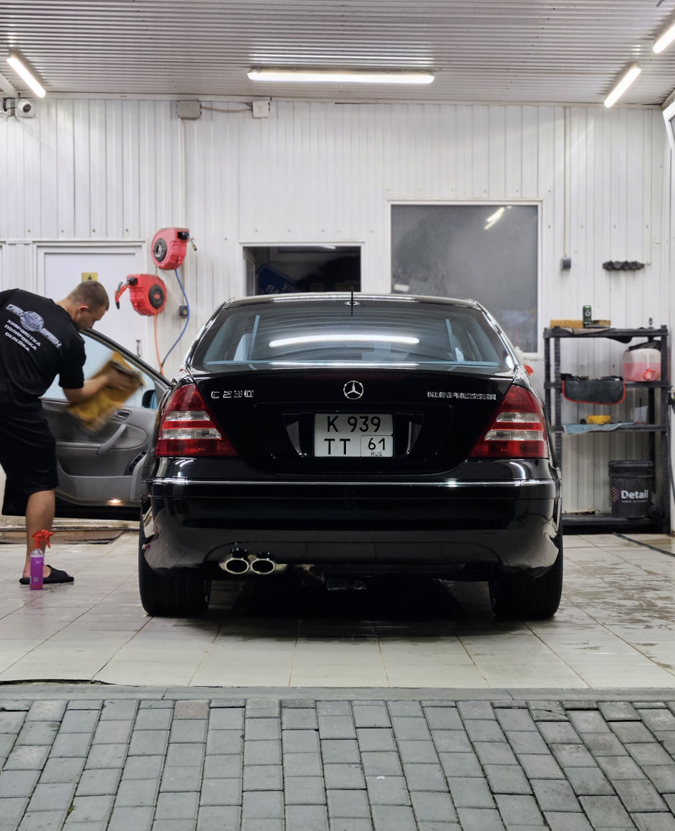 Фото в бортжурнале Mercedes-Benz C-Class (W203)