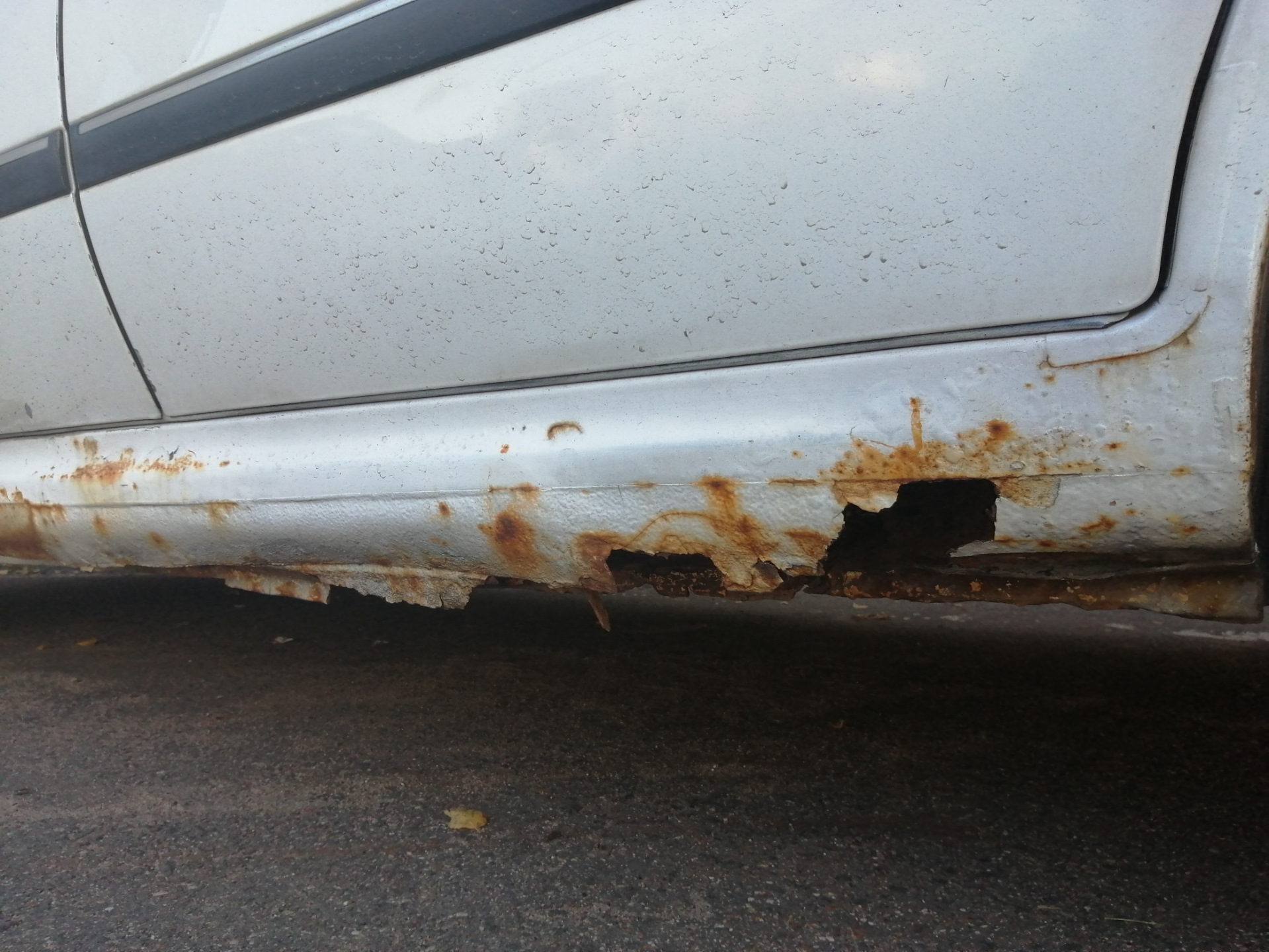 20. Компрессия, высокие холостые #2, переварка порогов — Peugeot 406, 1 ...