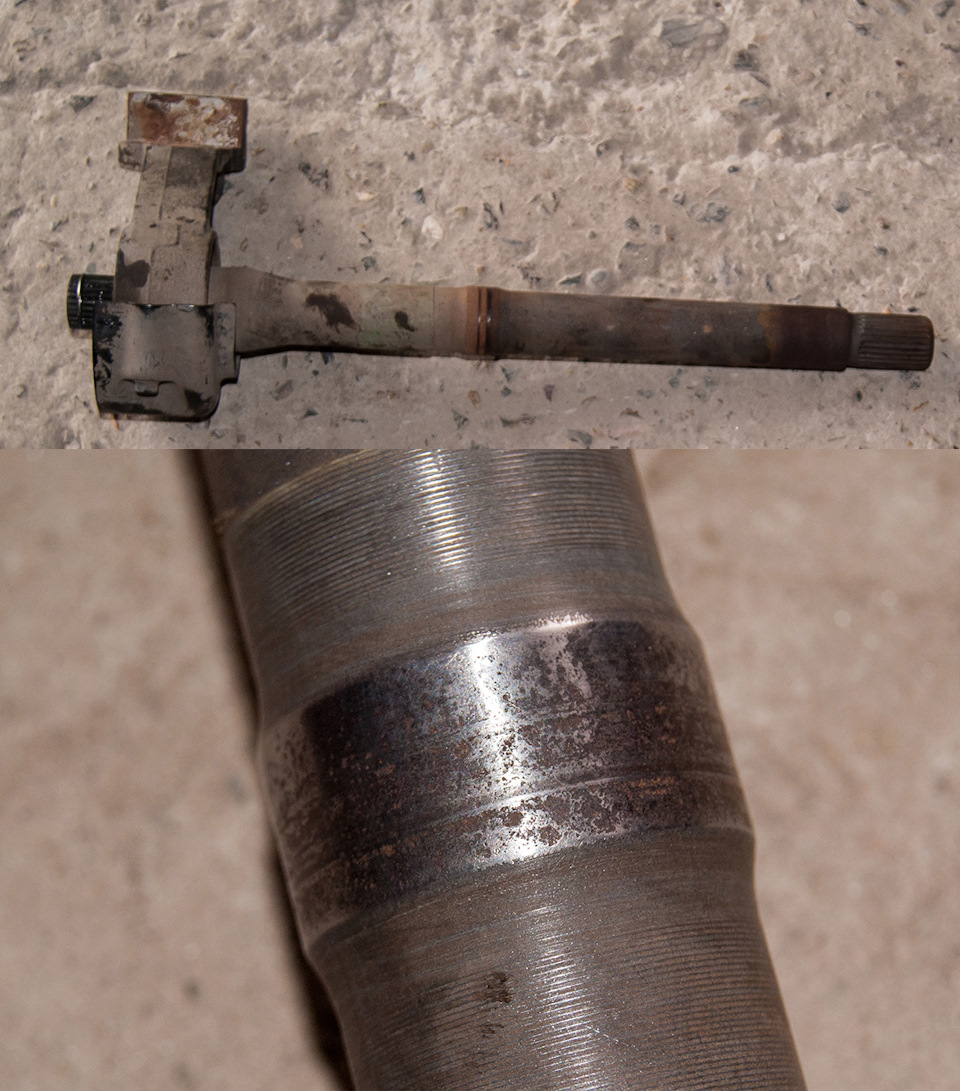 Замена промежуточного вала — KIA Sportage (3G), 2 л, 2010 года | своими ...