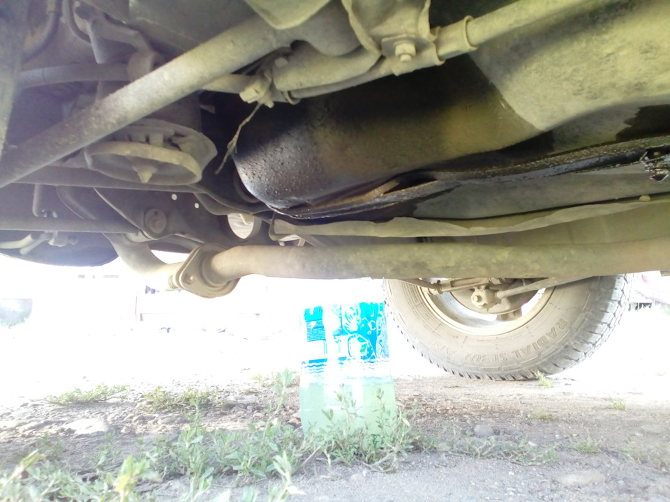 Вот место преступления))) — Toyota Harrier (1G)