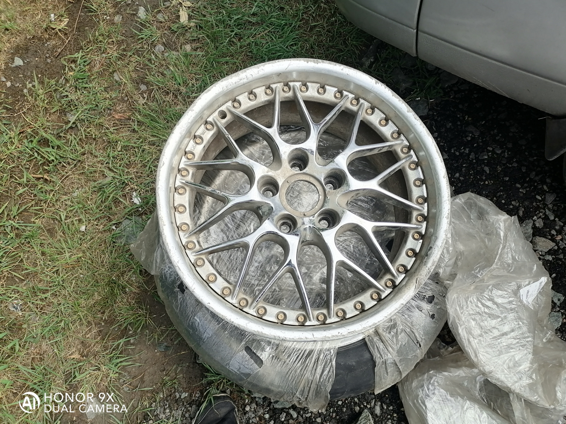 Литье R17 — Toyota Mark II (80), 2 л, 1989 года | колёсные диски | DRIVE2