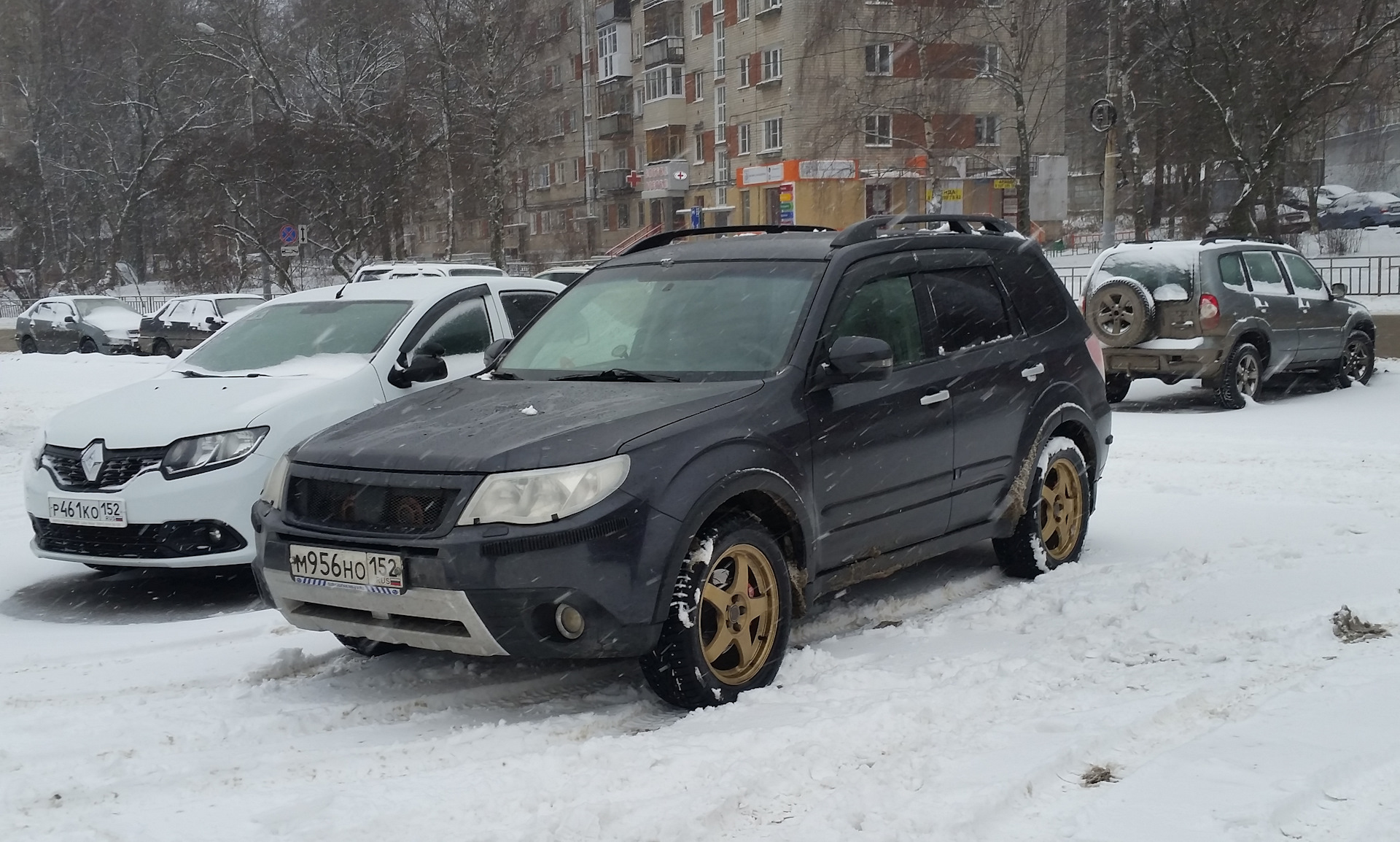 С наступающим! Впереди ТО-90 т.км. — Subaru Forester (SH), 2,5 л, 2011 ...