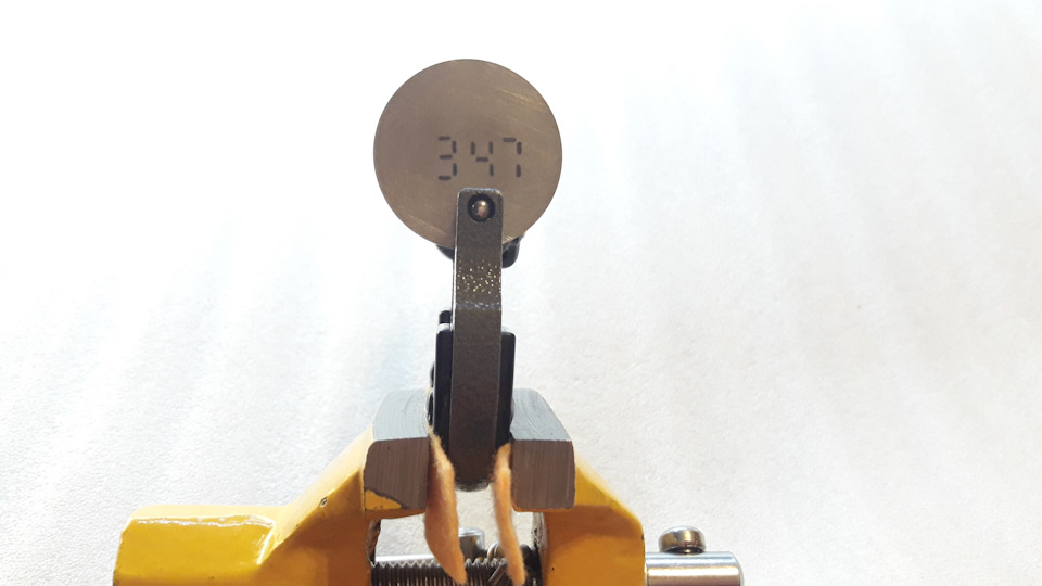 По микрометру: почти 3.49мм. — Lada Гранта Лифтбек (1G)